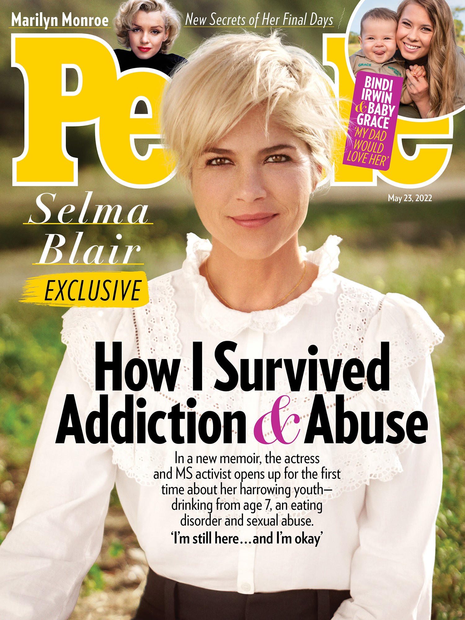 Selma Blair na capa da People (Foto: Reprodução People)
