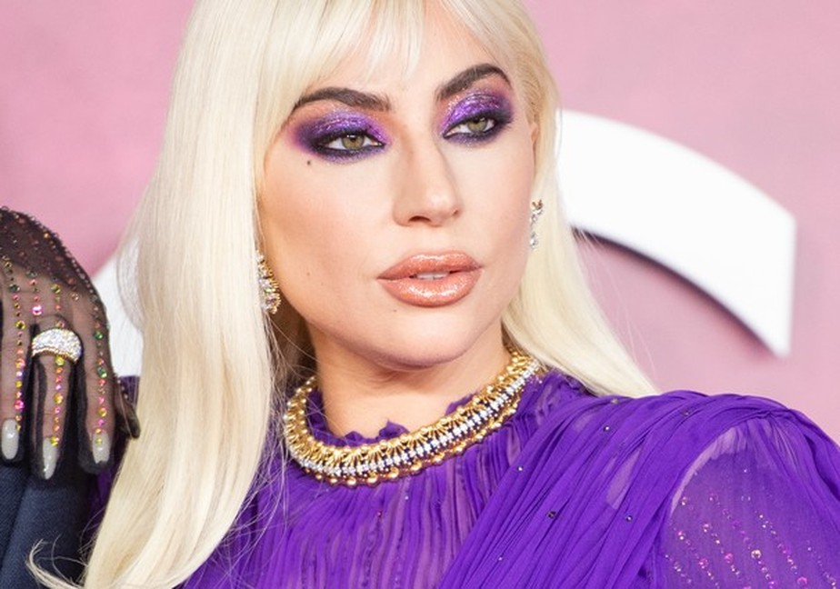 Lady Gaga na premiére londrina de "House of Gucci" (Foto: Getty Images)