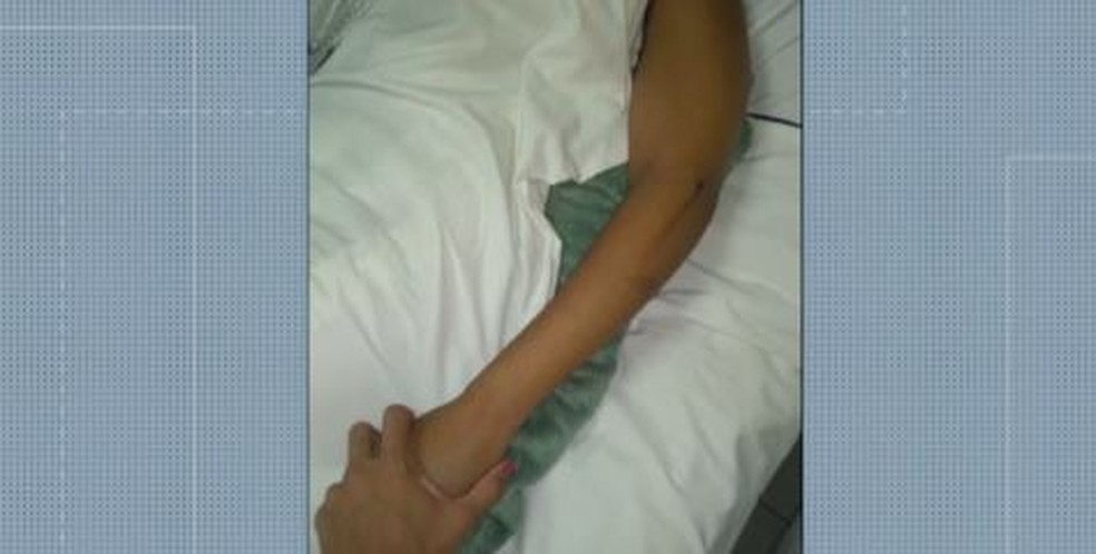 Cristiane está na UTI após agressões cometidas pelo marido, que foi preso — Foto: Reprodução/Redes sociais