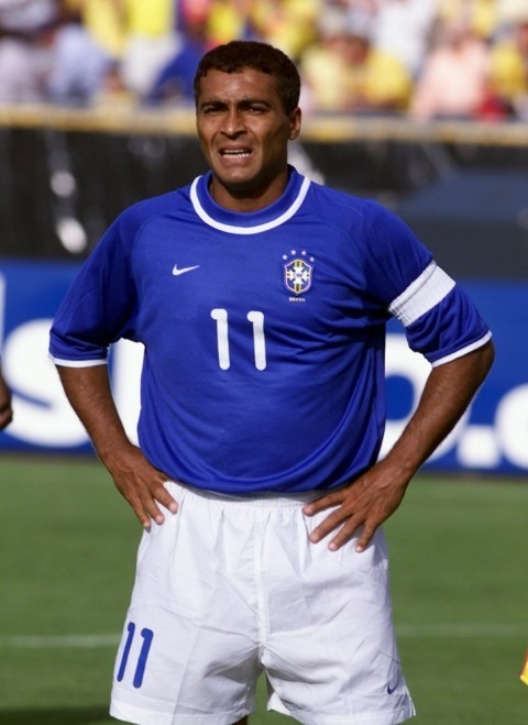 Romario na Copa de 2002 — Foto: Acervo