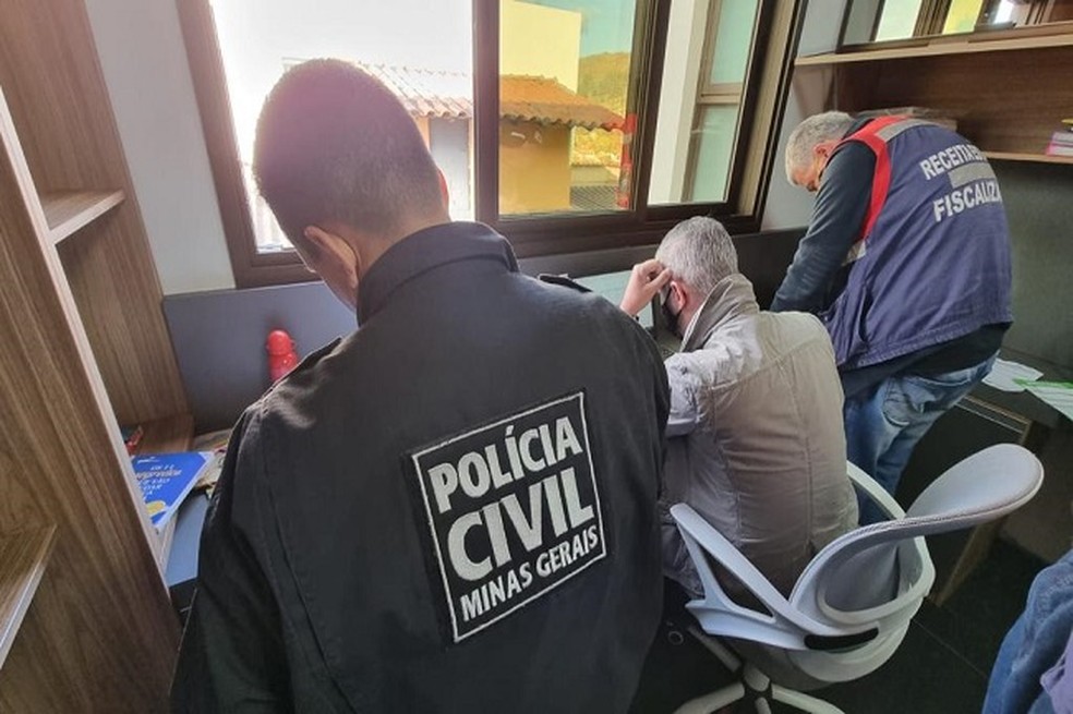 MPMG, Receita Estadual e Polícia Civil participaram da operação — Foto: MPMG/Divulgação