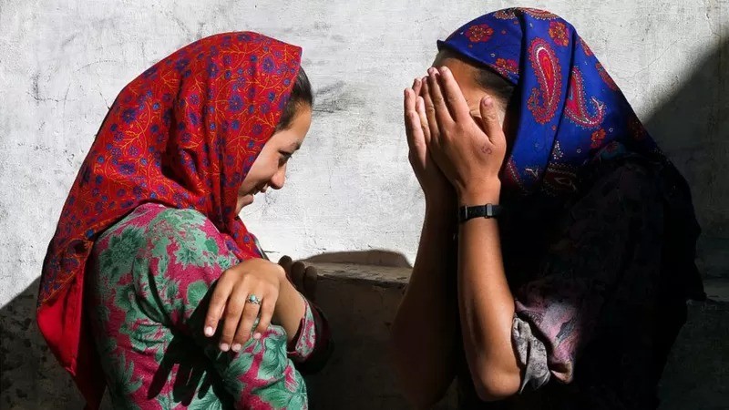 O hijab é muito usado na Índia (Foto: Getty Images via BBC News)