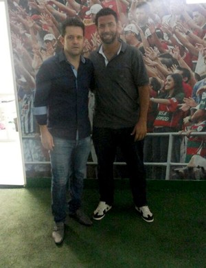Argel e Thiago Matias (Foto: Marcelo Braga)