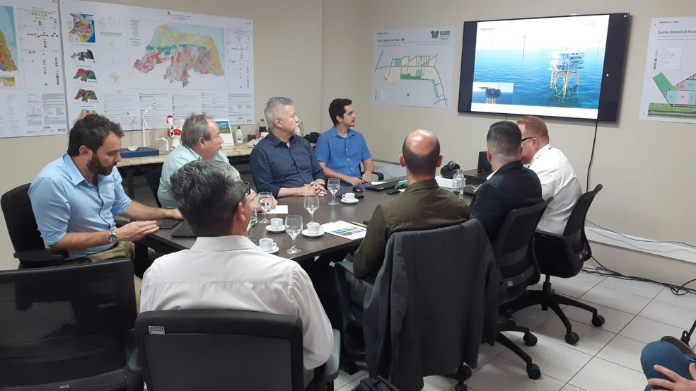 Reunião aconteceu nesta terça-feira (13) — Foto: Sérgio Henrique Santos/Inter TV Cabugi