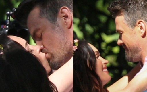 Megan Fox e ex de Fergie se beijam em set de filmagem