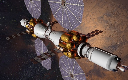 Espaço Estação Construção Simulador 2018: Planeta Marte Colônia