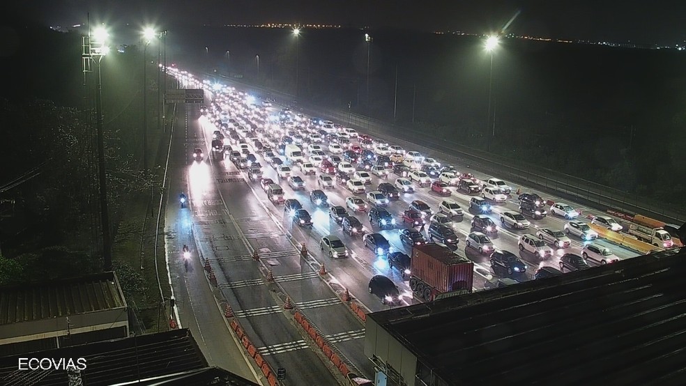 Rodovias Registram Lentidao Apos Fim De Semana De Praias Lotadas No Litoral De Sp Santos E Regiao G1