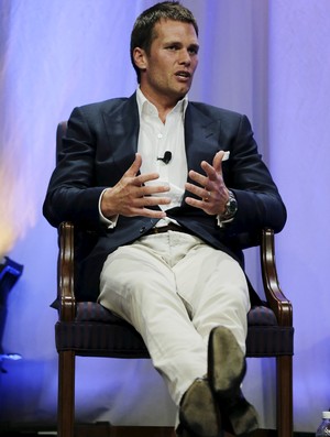 futebol americano Tom Brady palestra (Foto: Reuters)