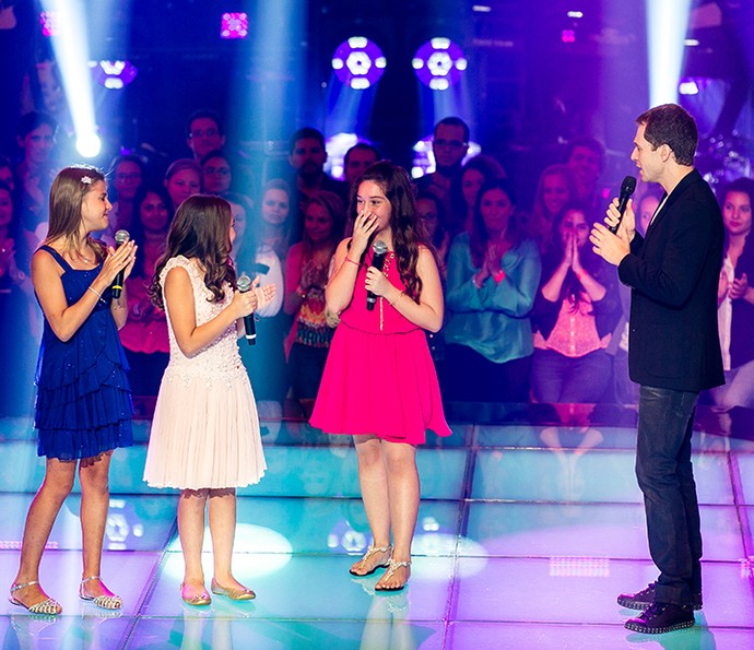 Pérola Crepaldi vence na primeira batalha do The Voice Kids - time Ivete Sangalo (Foto: Isabella Pinheiro/Gshow) Pérola Crepaldi vence na primeira batalha do The Voice Kids - time Ivete Sangalo (Foto: Isabella Pinheiro/Gshow)