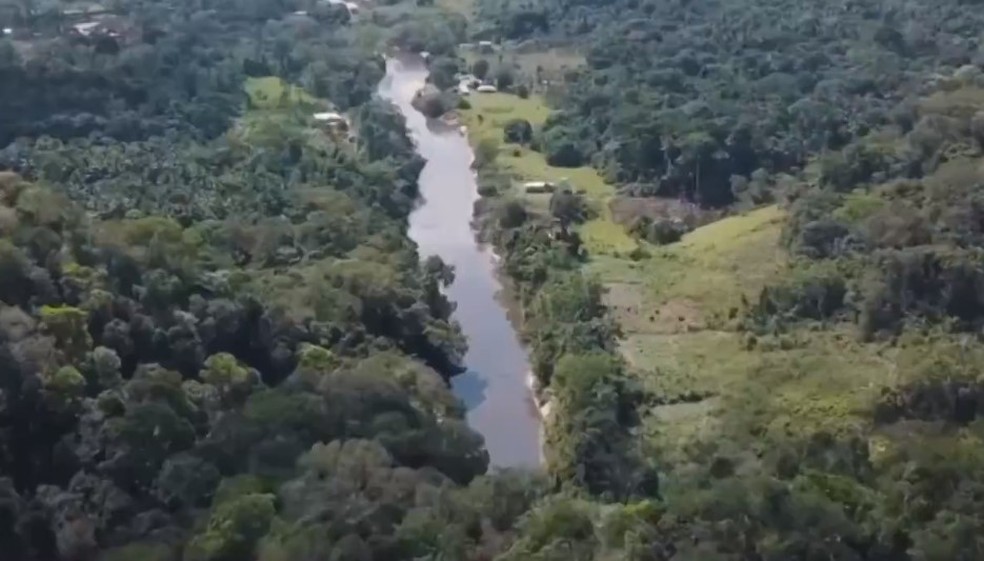 Obra prevê construção de estrada dentro do Parque Nacional da Serra do Divisor — Foto: Reprodução/Rede Amazônica Acre/Arquivo