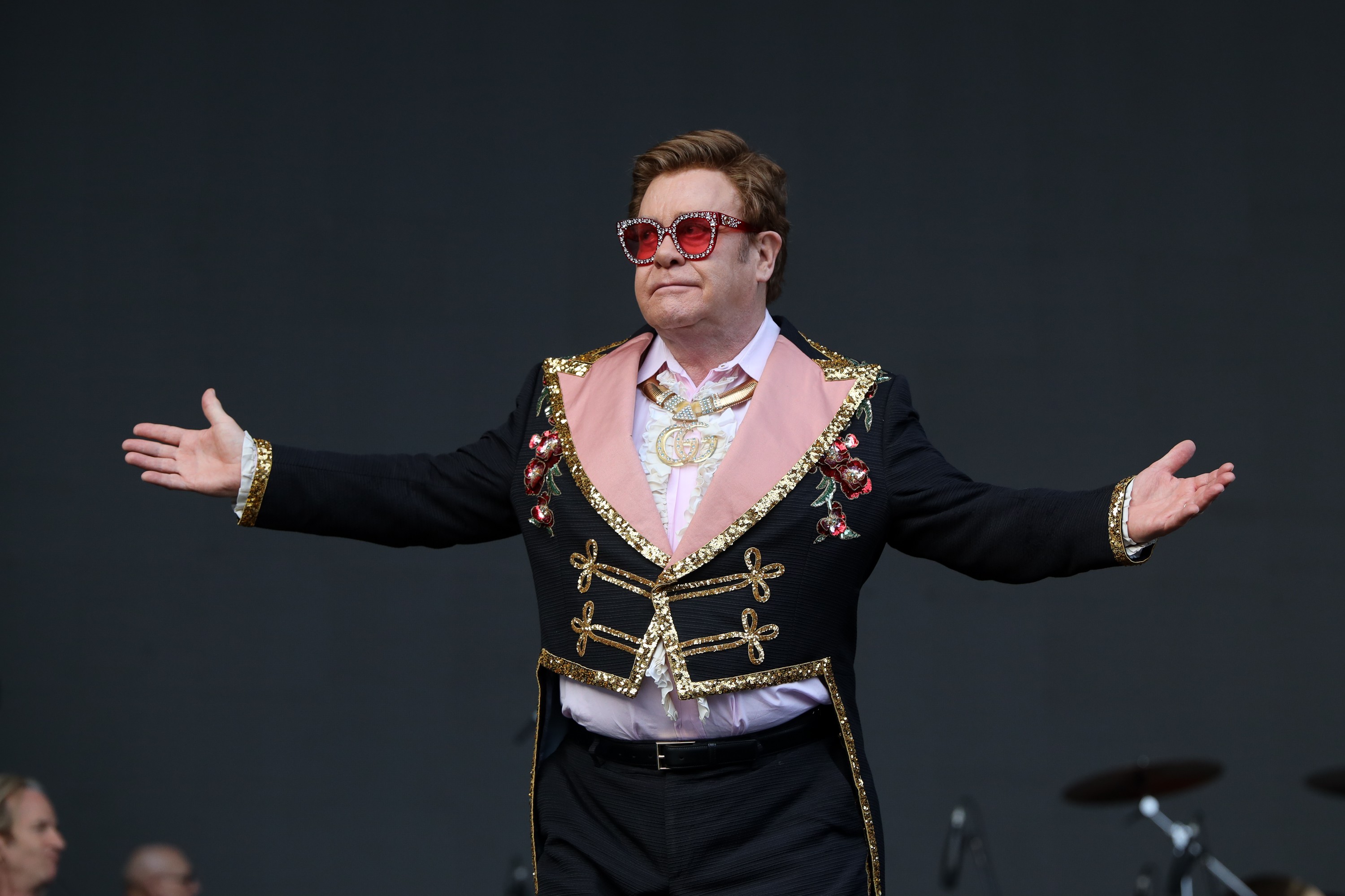 O canto Elton John (Foto: getty images)