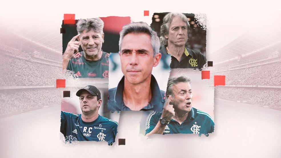 Paulo Sousa x antecessores — Foto: — Foto: Infoesporte