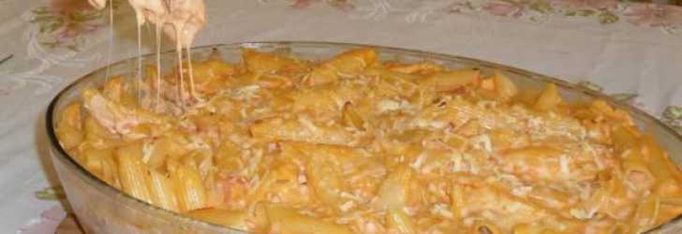 Receita De Macarrão De Forno Cremoso