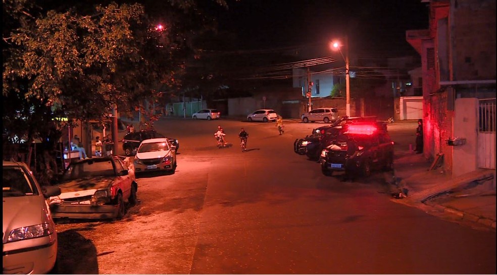 Guarda de Campinas durante operação para evitar aglomerações — Foto: Reprodução/EPTV1