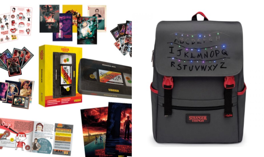 Stranger Things ganha variedade de produtos como box colecionável da Piticas e mochila de led da Imaginarium