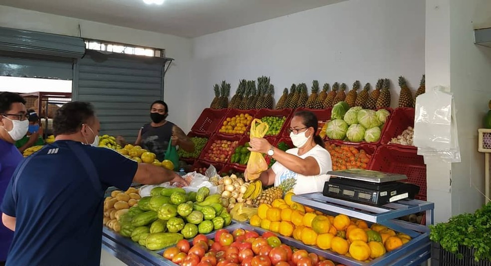 Mercado Público de Areia Branca continuará aberto — Foto: Divulgação