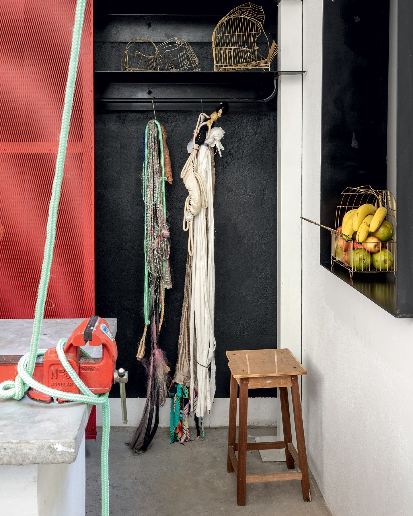 Sonia Gomes abre as portas de seu ateliê de 160 m² em São Paulo (Foto: Ruy Teixeira)
