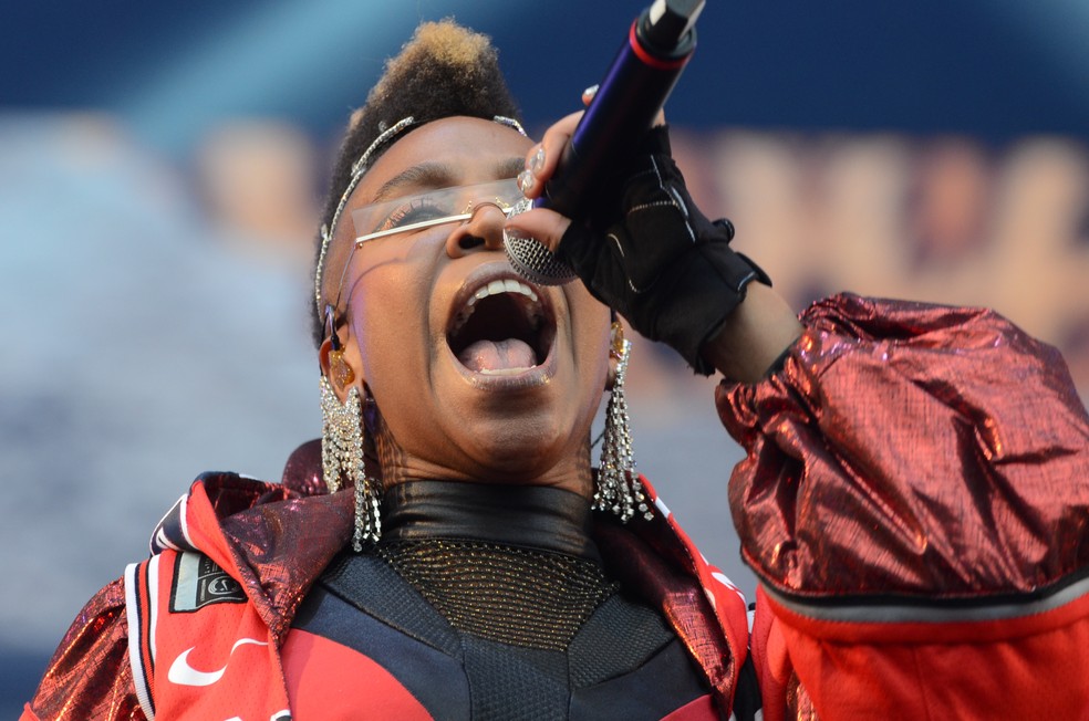 Karol Conka no Palco Sunset do Rock in Rio 2019 — Foto: Adriano Ishibashi/ Framephoto/ Estadão Conteúdo 