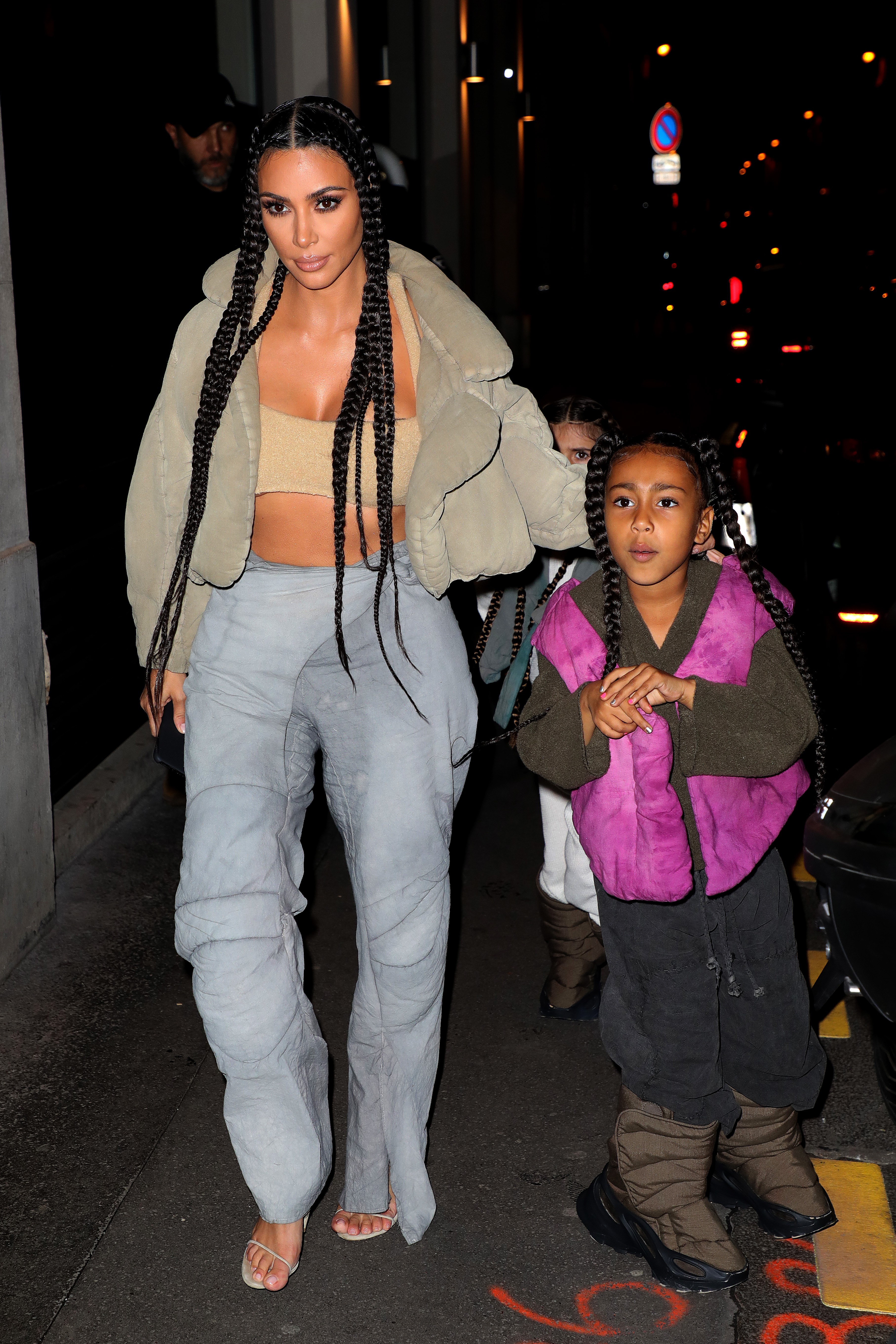 Kim Kardashian e a filha, North West (Foto: Getty Images) Kim Kardashian e a filha, North West (Foto: Getty Images)