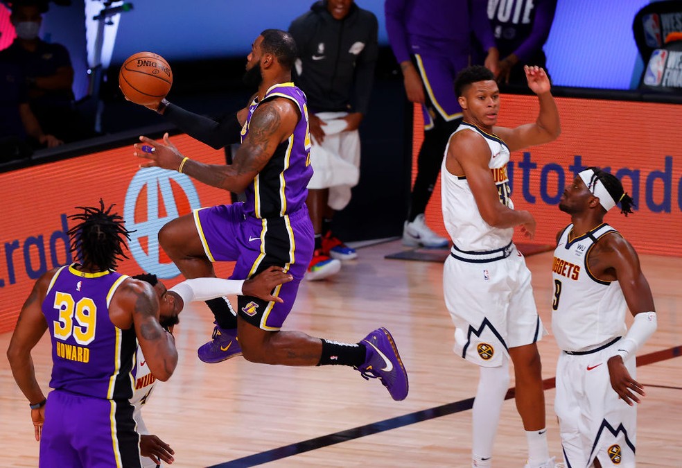 Los Angeles Lakers x Denver Nuggets - jogo 5 — Foto: Kevin C. Cox/Getty Images
