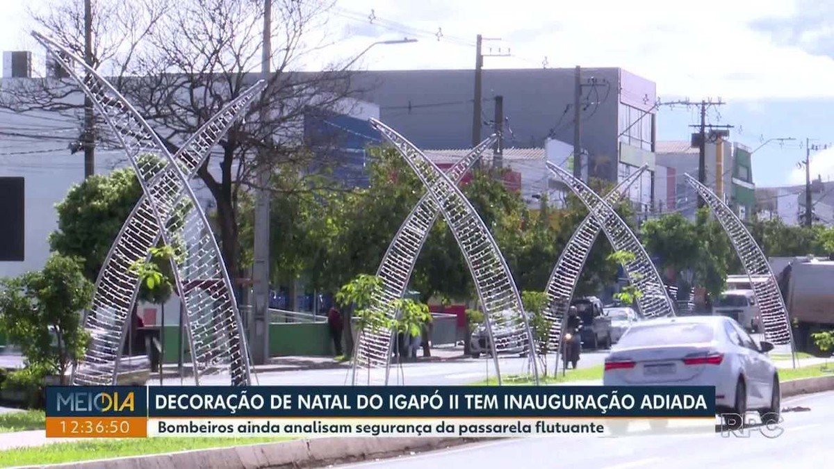 Prefeitura adia inauguração da decoração de Natal em Londrina; entenda |  Norte e Noroeste | G1