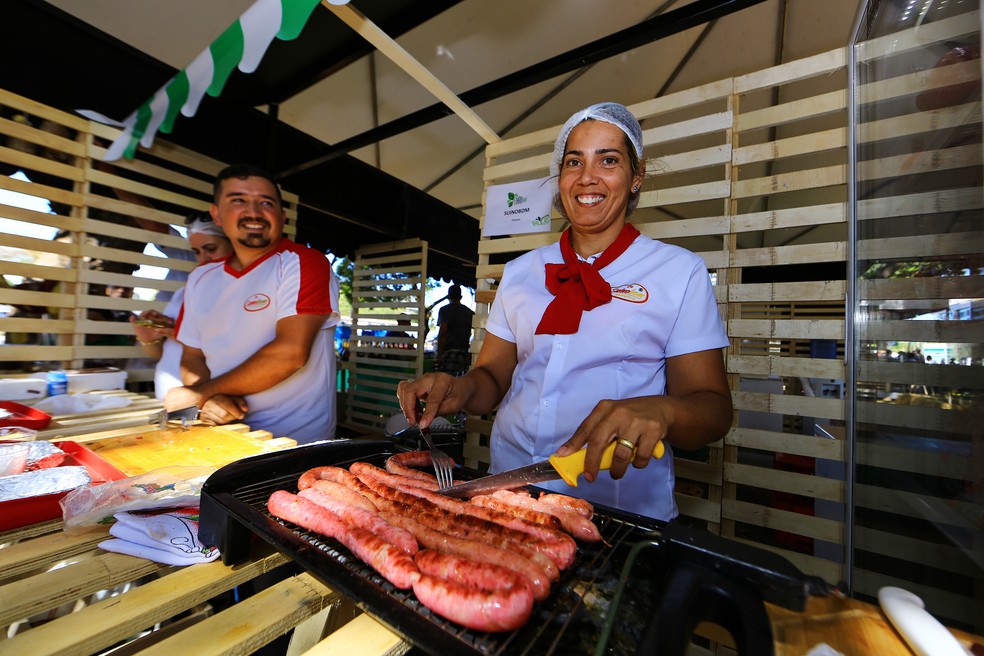 Produção da área rural do DF será vendida direto aos consunidores no Eixão Rural — Foto: Fape/ Divulgação