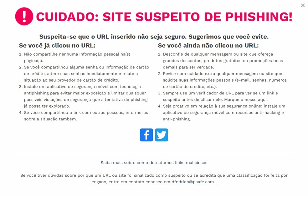 É #FAKE mensagem que oferece link para verificar saldo no Registrato do Banco Central — Foto: Reprodução