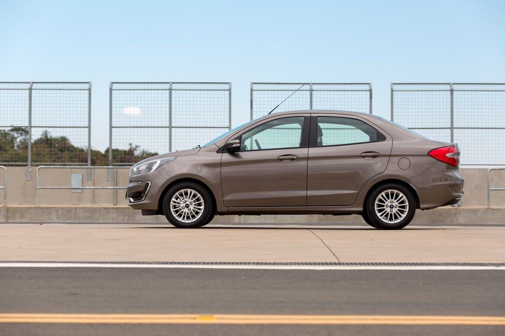 Ford Ka Sedan 2019 — Foto: Marcelo Brandt/G1