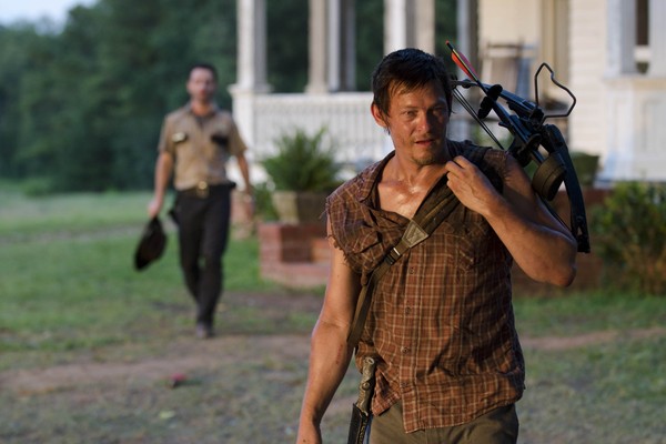 O ator Norman Reedus em cena de 'The Walking Dead' (Foto: Divulgação)