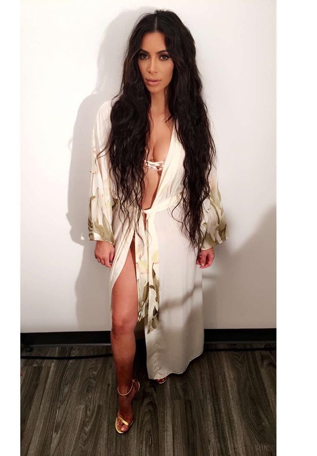 Kim Kardashian  (Foto: Snapchat/Reprodução)