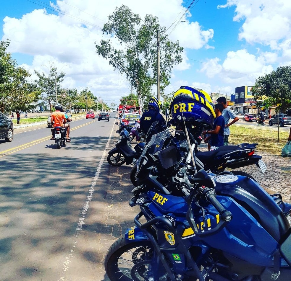 PRF inicia Operação Independência nas rodovias federais do Maranhão. — Foto: Divulgação/PRF.
