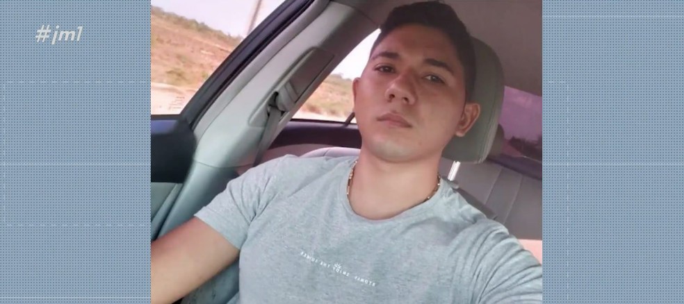 Robson Costa Bastos Júnior já está internado há 12 dias após ter sofrido um acidente em Viana — Foto: Reprodução/TV Mirante