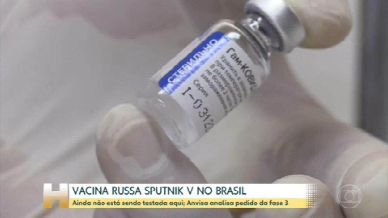 Sputnik V ainda não está sendo testada no Brasil; Anvisa analisa pedido da fase 3