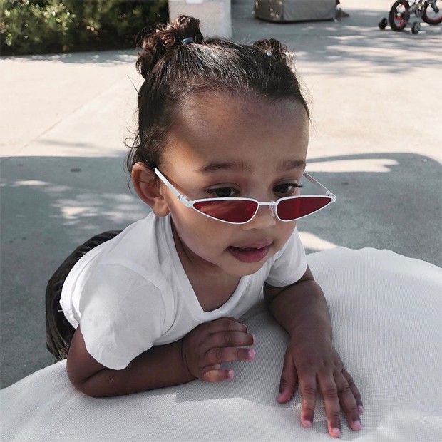 Chicago, filha de Kim Kardashian e Kanye West (Foto: Reprodução / Instagram)