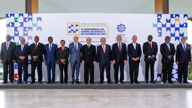 Presidente Michel Temer recepciona os chefes de delegação da 11ª Conferência de Chefes de Estado e de Governo da CPLP, no Itamaraty  (Foto: Beto Barata/PR)