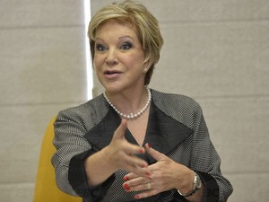 Ministra da Cultura, Marta Suplicy, anuncia 500 bolsas para interessados em áreas de humanas. (Foto: Reprodução/Agência Brasil)