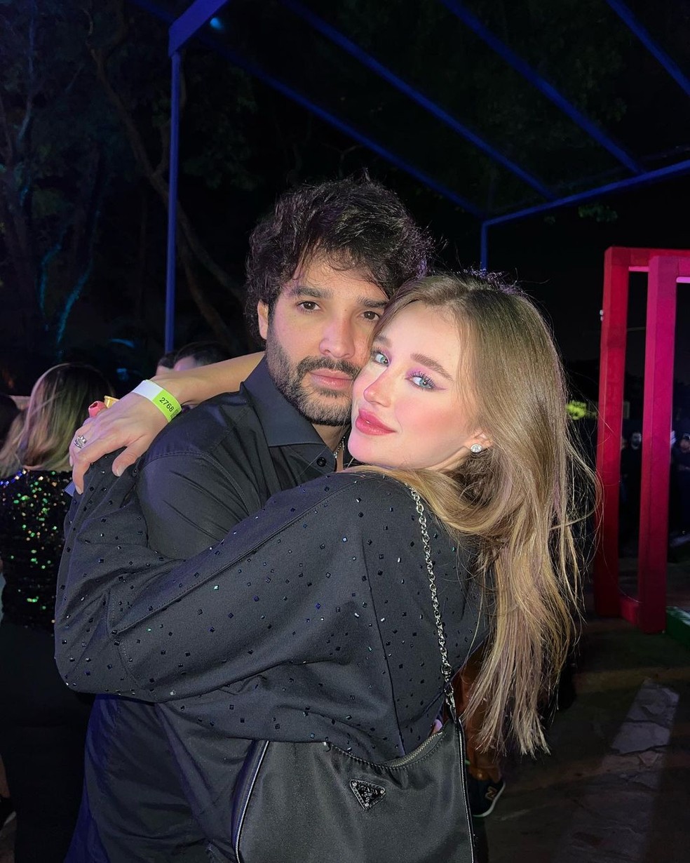 Duda Reis e o namorado  &mdash; Foto:  Reprodu&ccedil;&atilde;o/Instagram