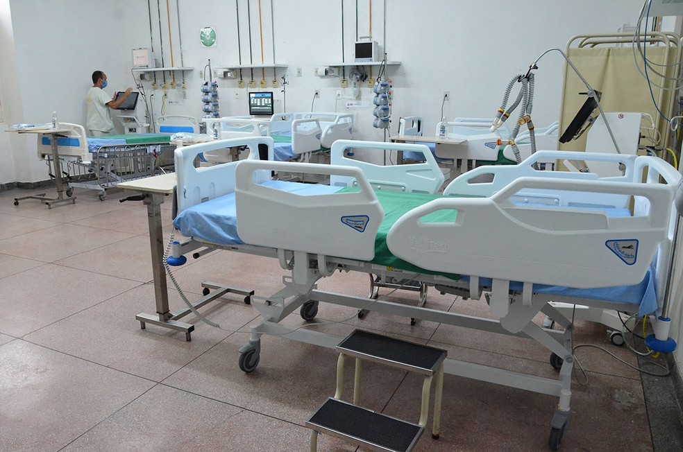 Novos leitos são abertos para pacientes com Covid-19 no Hospital Santa Isabel, em João Pessoa — Foto: Secom-JP/Divulgação