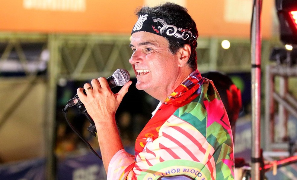 Ricardo Chaves é uma das atrações do Carnaval de Natal, nesta segunda-feira (20) — Foto: Elias Medeiros