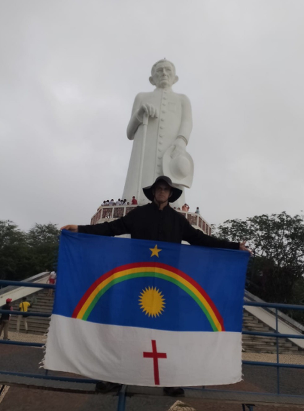 Juazeiro do Norte vive em constante romaria, é o que sempre relatam os devotos do Padre Cícero.  — Foto:  Josevaldo do Santos/Arquivo Pessoal