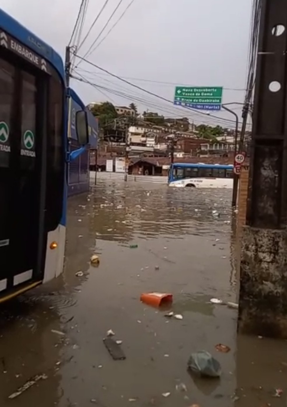 Nova Descoberta, na Zona Norte do Recife — Foto: Reprodução/WhatsApp