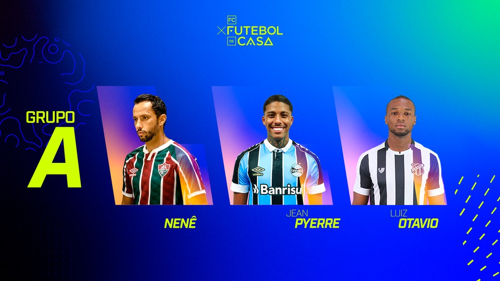 Futebol de Casa: Jean Pyerre fala em consagrar versão virtual e se coloca como auxiliar de Renato