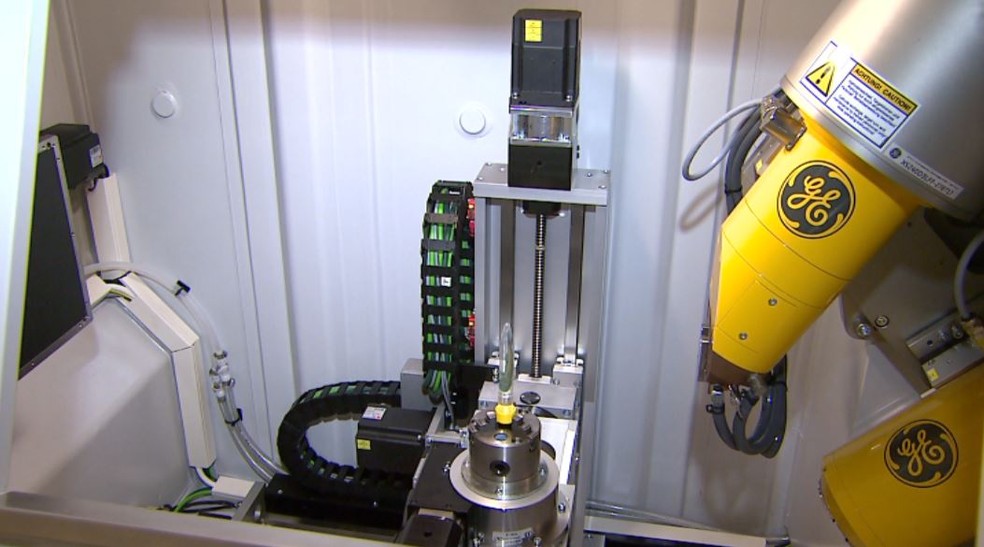 Tomógrafo com nanotecnologia e impressão 3D na USP de Ribeirão Preto (Foto: Reprodução/EPTV)