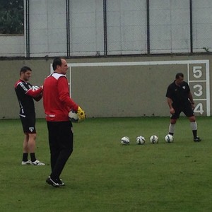 Rogério Ceni treino São Paulo (Foto: João Gabriel Rodrigues)