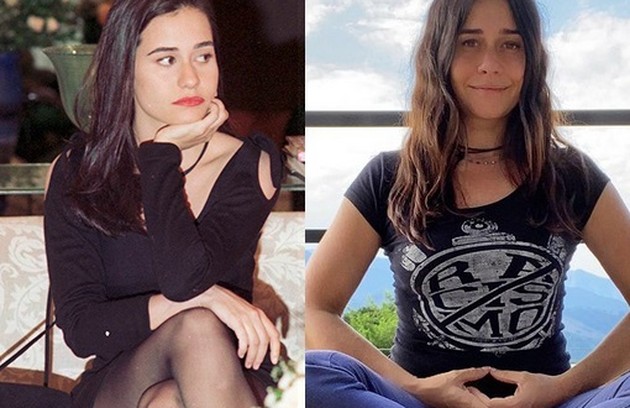 Alessandra Negrini foi Natália, uma menina caseira que muda muito quando se apaixona por Guiga. Atualmente, está escalada para a série 'Fim' (Foto: TV Globo / Reprodução)