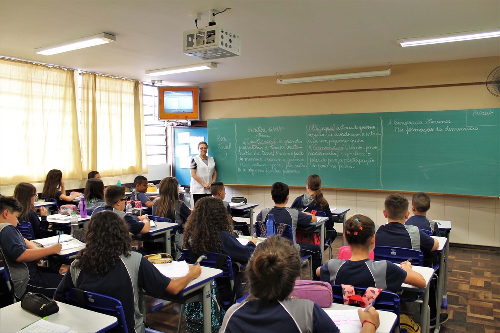 Esta edição da prova foi realizada em todos os municípios do estado — Foto: Divulgação/SEED
