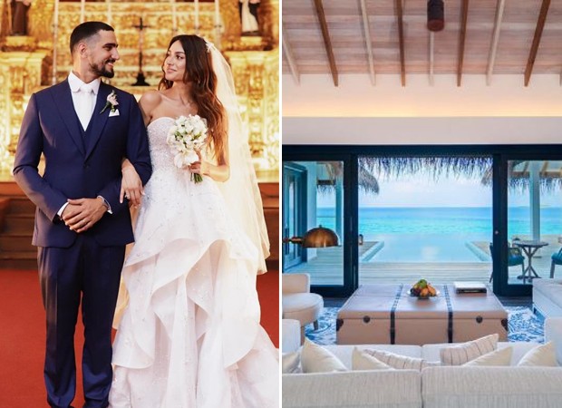 Thaila Ayala e o marido, Renato Góes, mostram quarto em resort de luxo (Foto: Reprodução / Instagram e site oficial )