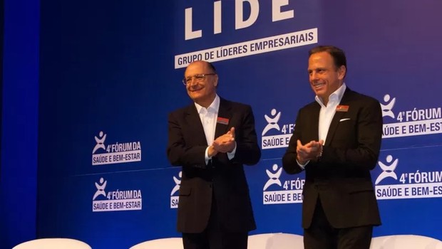 Por muito tempo, Geraldo Alckmin foi considerado padrinho político de Doria (Foto: CIETE SILVERIO/ A2D via BBC)