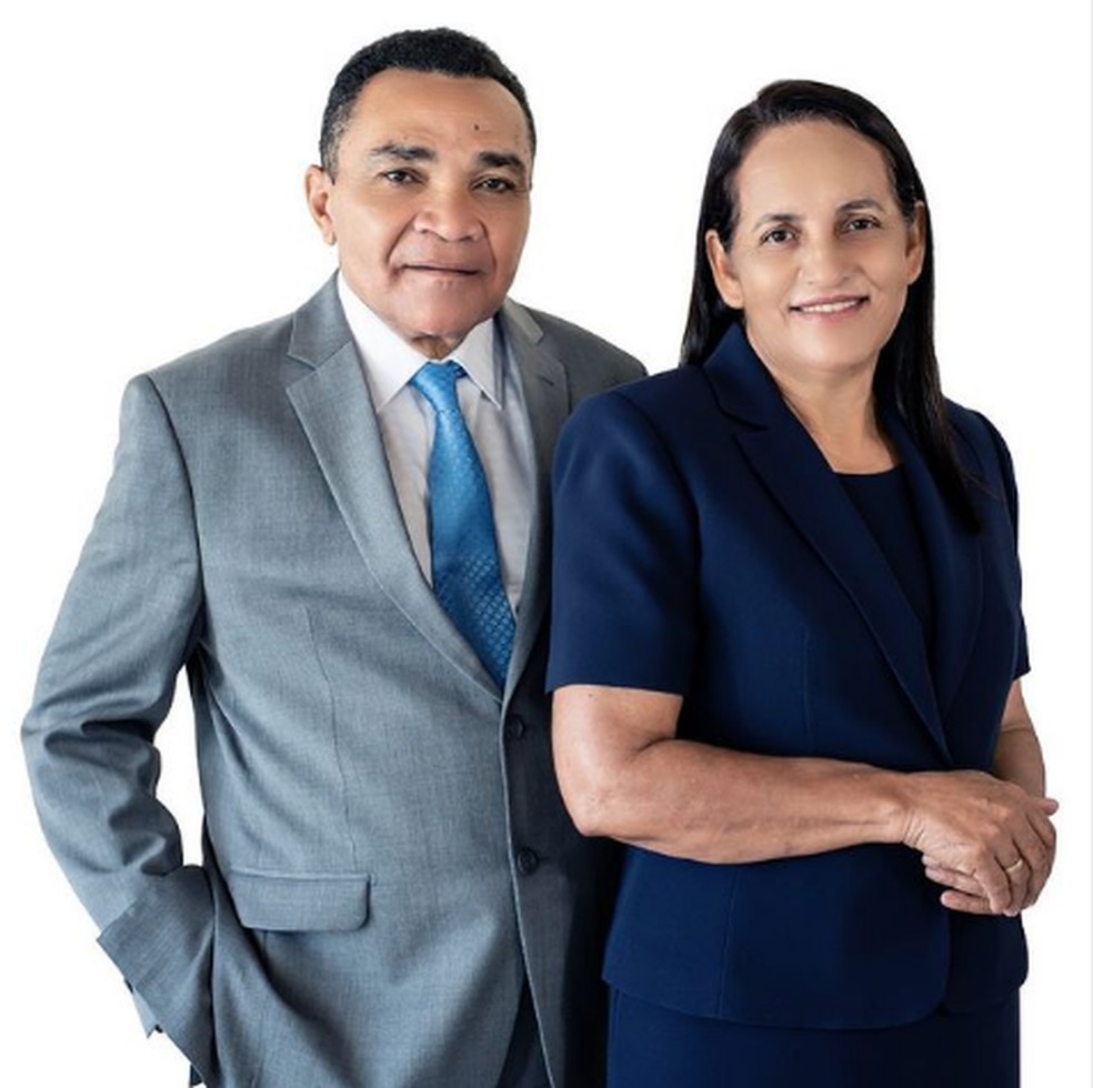João Feitosa e a esposa Maria Rosa — Foto: Reprodução/Instagram