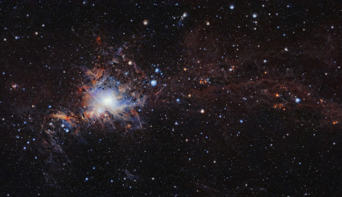 Os segredos da nebulosa de Órion revelados pelo telescópio VISTA ...